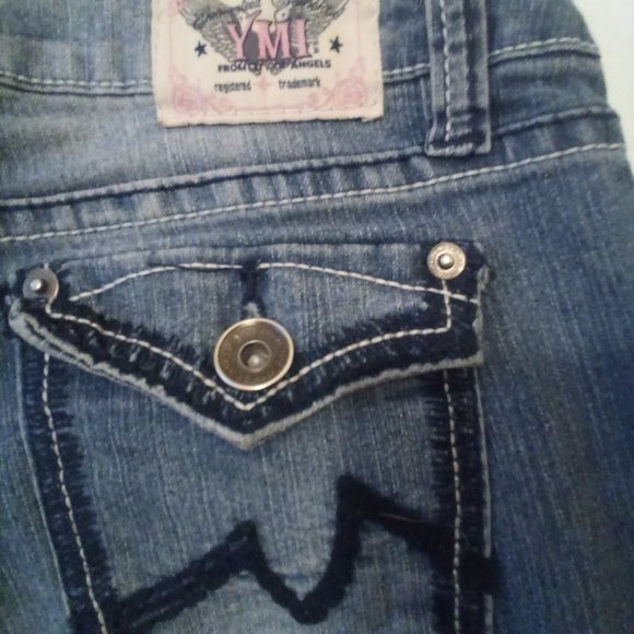 YMI FROM CITY OF ANGELS JEANS CHILDREN'S SIZE 16 - Picture 2 of 4